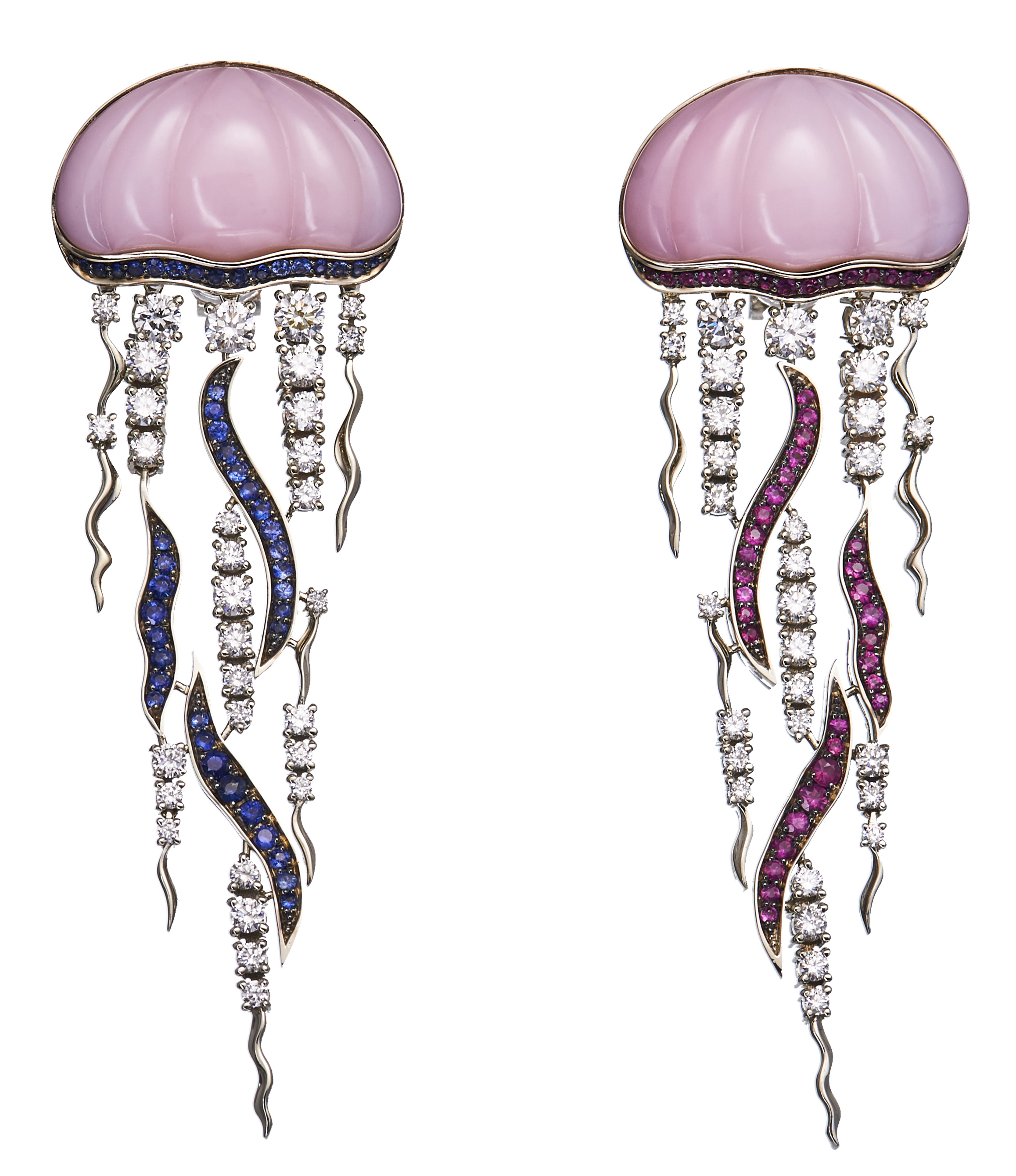 Earrings "Meduses"